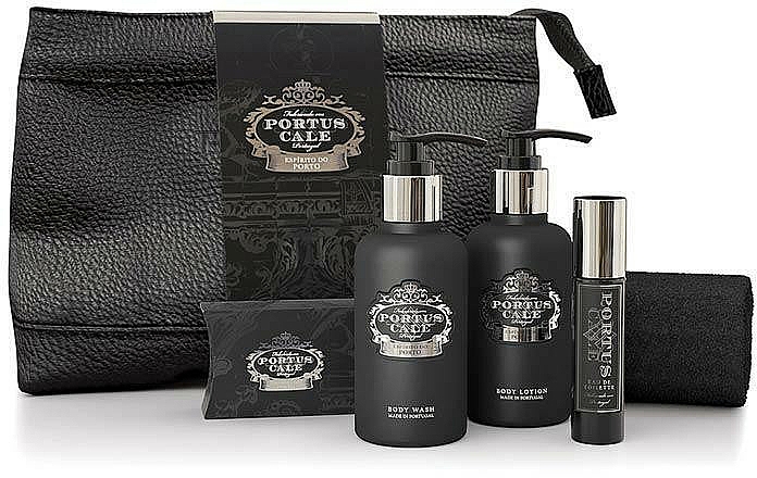 Portus Cale Black Edition Body Care Travel Set - Zestaw podróżny, 6 produktów — Zdjęcie N1