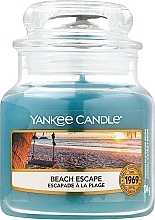 Świeca w szklanym słoju - Yankee Candle Beach Escape Candle — Zdjęcie N1