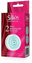 Wymienne nasadki szczotek, 2 szt. - Silk'n Pure Brush Heads Extra Soft — Zdjęcie N2
