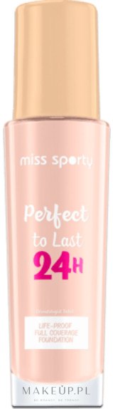 Podkład do twarzy - Miss Sporty Perfect To Last 24H — Zdjęcie 091 - Pink Ivory