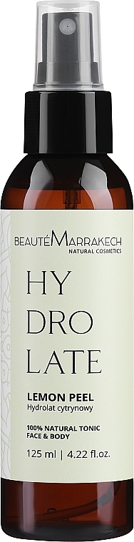 PREZENT! Naturalna woda cytrynowa do twarzy - Beaute Marrakech Citron Water — Zdjęcie N1