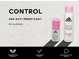 Dezodorant-antyperspirant w kulce dla kobiet - Adidas Control 48H Anti-Perspirant Deodorant Roll-On — Zdjęcie N3