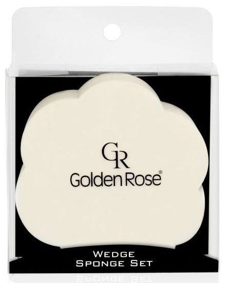 Zestaw gąbek do makijażu - Golden Rose Wedge Sponge Set — Zdjęcie N1