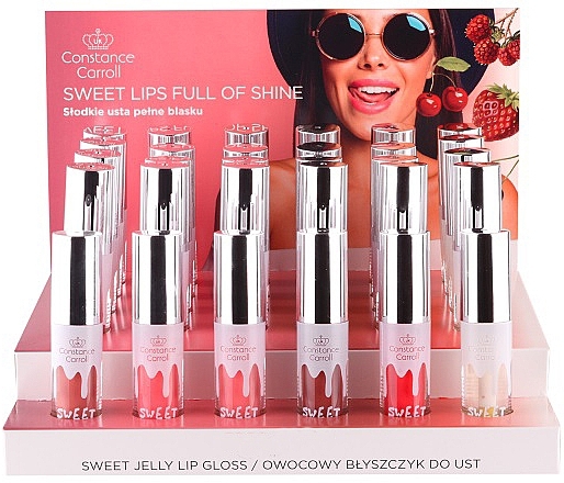 Zestaw błyszczyków do ust - Constance Carroll Sweet Jelly Lip Gloss Set — Zdjęcie N1