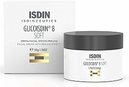 PRZECENA! Krem do twarzy o działaniu złuszczającym 8% - Isdin Isdinceutics Glicoisdin 8 Soft Peeling Effect Face Cream * — Zdjęcie N2