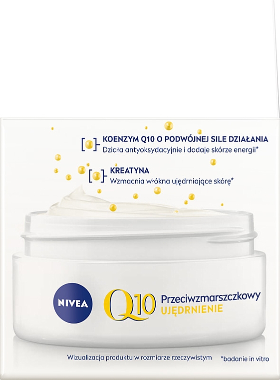 Przeciwzmarszczkowy krem nawilżający na dzień SPF 30 - NIVEA Q10 Plus Day Cream — Zdjęcie N4