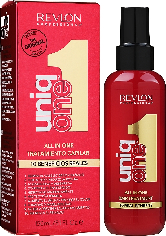 Maska w sprayu do wszystkich rodzajów włosów - Revlon Professional Uniq One All In One Hair Treatment — Zdjęcie N2