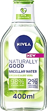 Kup PRZECENA! Woda micelarna - Nivea Naturally Good Micellar Water Organic Aloe Vera *