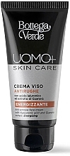 Krem przeciwzmarszczkowy do twarzy - Bottega Verde Uomo+ Skin Care Antiwrinkle Anti-Stress Face Cream  — Zdjęcie N1