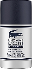 Kup Lacoste L'Homme Lacoste Intense - Perfumowany dezodorant w sztyfcie dla mężczyzn