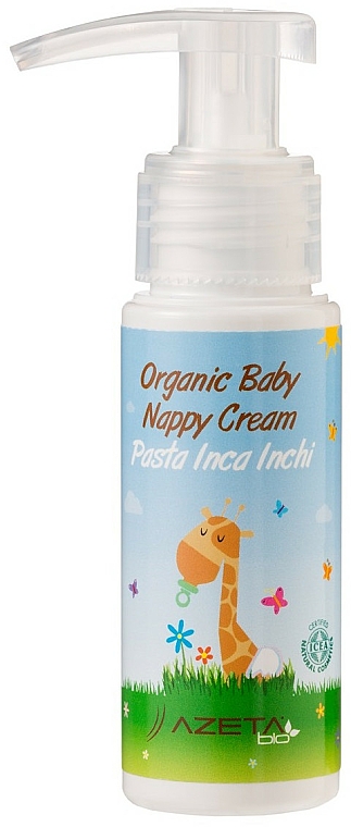 Organiczny krem ​​pieluszkowy - Azeta Bio Organic Baby Nappy Cream — Zdjęcie N1