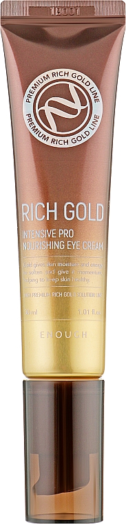 Odżywczy krem pod oczy ze złotem - Enough Rich Gold Intensive Pro Nourishing Eye Cream — Zdjęcie N1