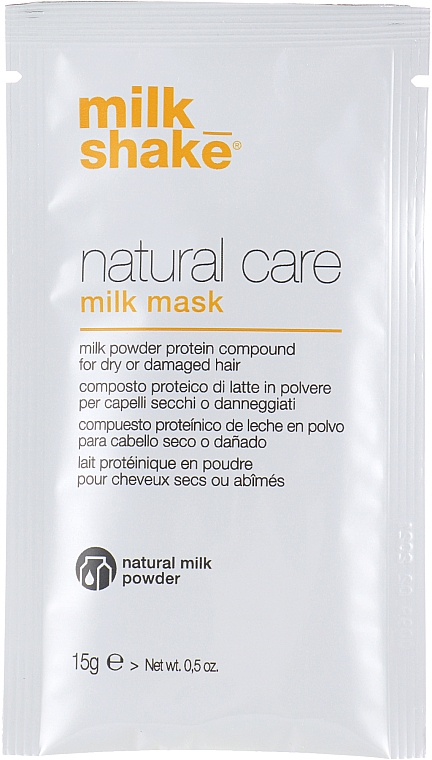Aktywna maseczka mleczna do twarzy - Milk Shake Natural Care Active Milk Mask Set — Zdjęcie N2