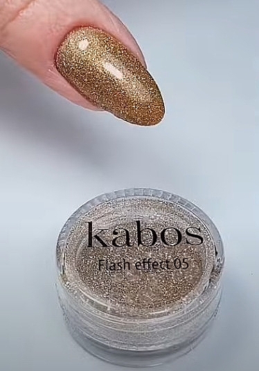 Puder do paznokci - Kabos Flash Effect — Zdjęcie N6