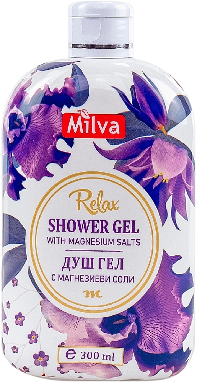 Żel pod prysznic z solami magnezowymi - Milva Relax Shower Gel With Magnesium Salts — Zdjęcie N1