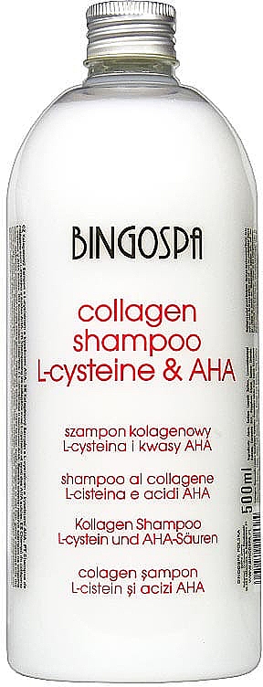 Szampon kolagenowy z kwasami owocowymi - BingoSpa Collagen Shampoo With Fruit Acid — Zdjęcie N1
