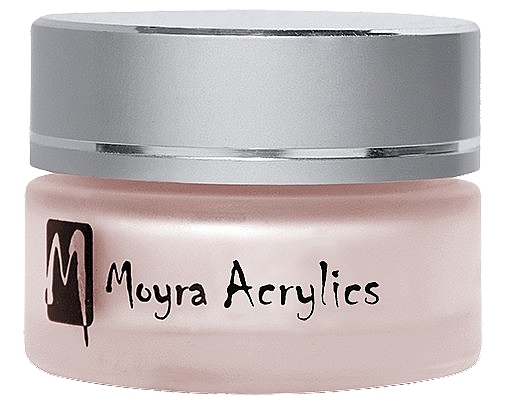 Akrylowy proszek do paznokci - Moyra Acrylics Powder Soft Pink — Zdjęcie N1