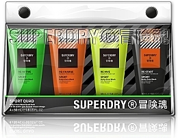Kup Zestaw dla mężczyzn - Superdry Sport Quad (sh/gel 4 x 50 ml)