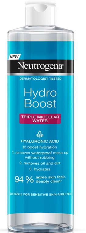 Woda micelarna do twarzy - Neutrogena Hydro Boost Triple Micellar Water — Zdjęcie N1