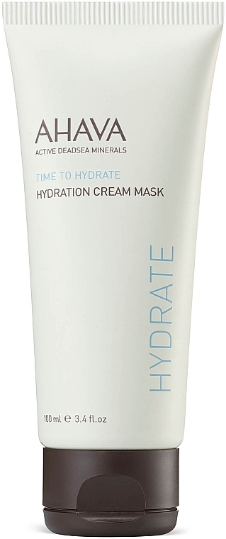 Krem-maska nawilżająca do twarzy - Ahava Time to Hydrate Hydration Cream Mask — Zdjęcie N1