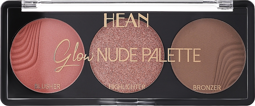 Paleta do konturowania twarzy - Hean Glow Nude Palette DayGlow — Zdjęcie N2