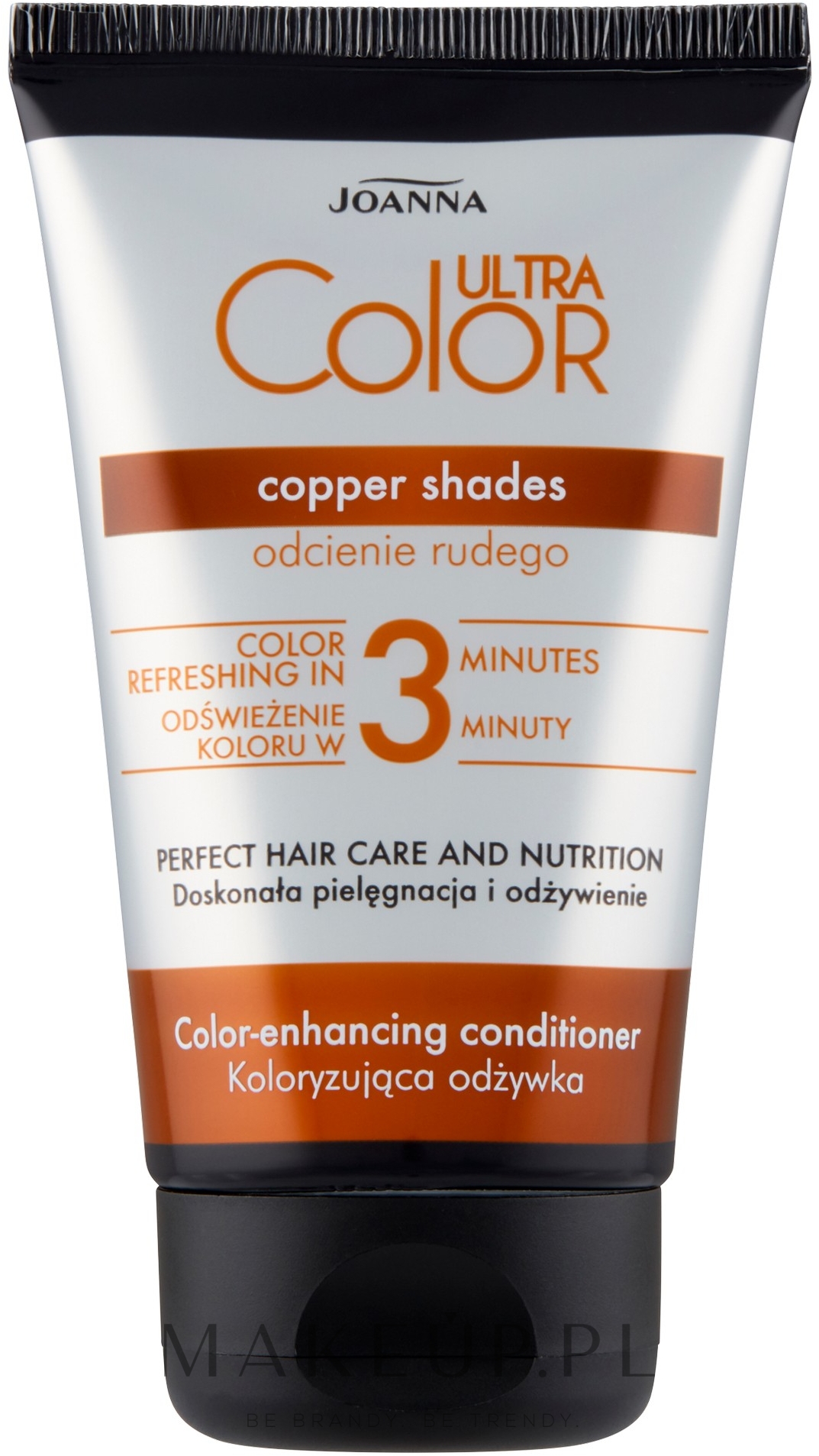Koloryzująca odżywka do włosów rudych - Joanna Ultra Color System Copper Shades — Zdjęcie 100 g