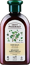 Przeciwłupieżowy balsam do włosów Dziegieć brzozowy i olej rycynowy - Green Pharmacy — Zdjęcie N1