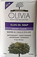 Kup Mydło z oliwek w kostce Lawenda - Papoutsanis Olivia Beauty & The Olive Tree Olive Oil Soap Lavender