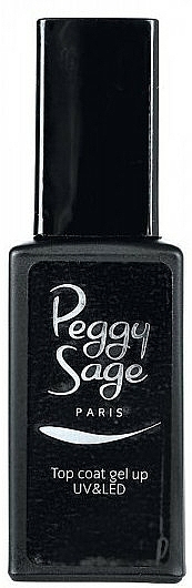 Lakier nawierzchniowy do paznokci - Peggy Sage Gel Up Top Coat UV&LED — Zdjęcie N1