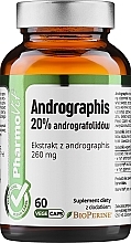 Suplement diety Andrographis 20% - Pharmovit Clean Label Andrographis 20% — Zdjęcie N1