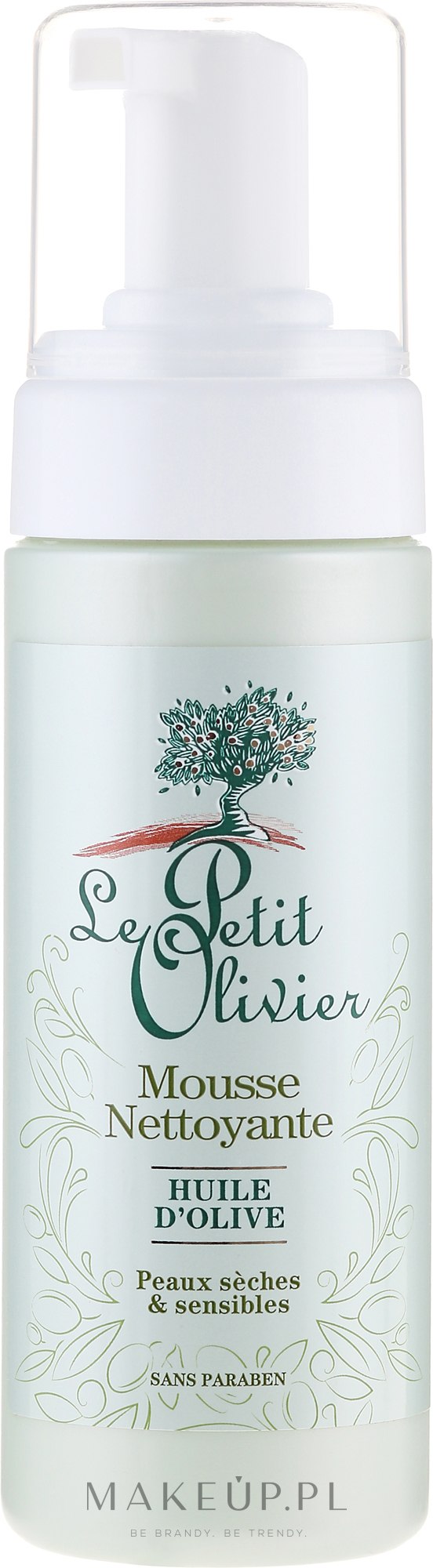 Oczyszczająca pianka do twarzy Oliwa z oliwek i aloes - Le Petit Olivier Gentle Face Care Cleansing Foam — Zdjęcie 150 ml
