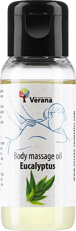 Olejek do masażu ciała Eucalyptus - Verana Body Massage Oil — Zdjęcie N1