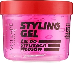 Żel do stylizacji włosów, mocne utrwalenie - Vollare Cosmetics Styling Gel Strong — Zdjęcie N1