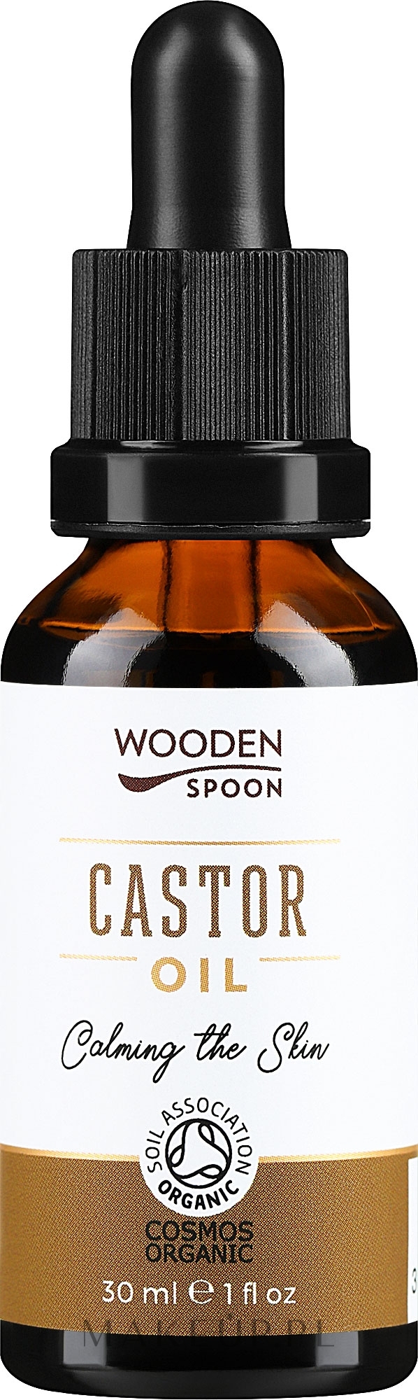 Olej rycynowy - Wooden Spoon Castor Oil — Zdjęcie 30 ml