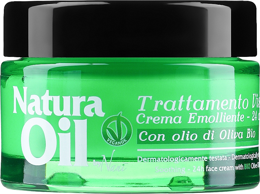 Odżywczy krem do twarzy z oliwą z oliwek - Nani Natura Oil Face Cream — Zdjęcie N1
