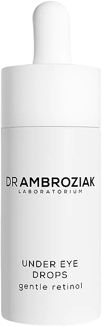 Serum do oczu z retinolem - Dr Ambroziak Laboratorium Under Eye Drops — Zdjęcie N1