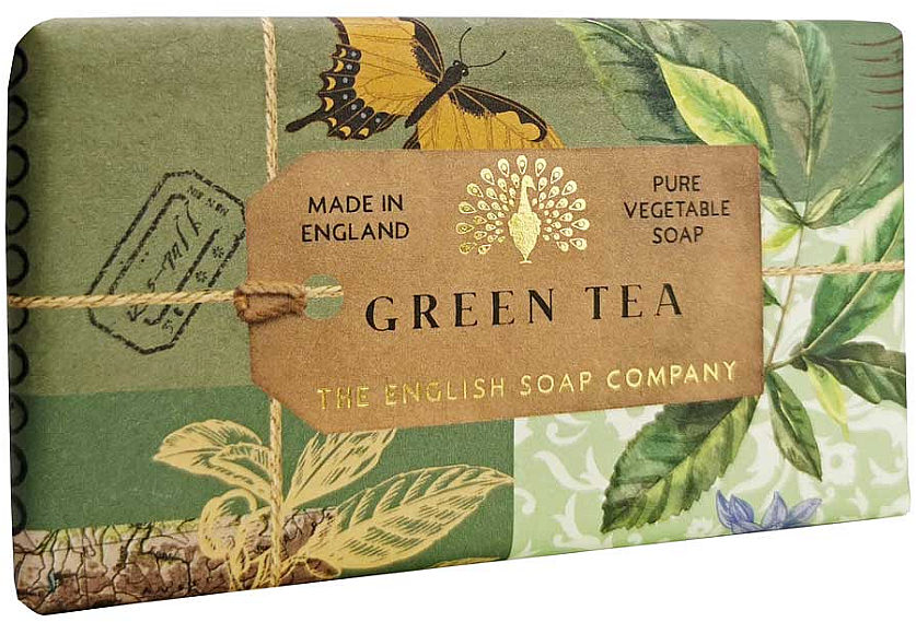 Mydło w kostce Zielona herbata - The English Anniversary Green Tea Soap — Zdjęcie N1
