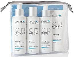 Kup Zestaw do skóry normalnej i suchej - Strictly Professional SP Skincare (cleanser/150ml + toner/150ml + moisturiser/100ml + mask/100ml)
