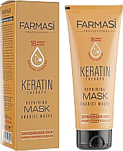 Maska do włosów z keratyną - Farmasi Keratin Therapy Repairing Mask — Zdjęcie N1