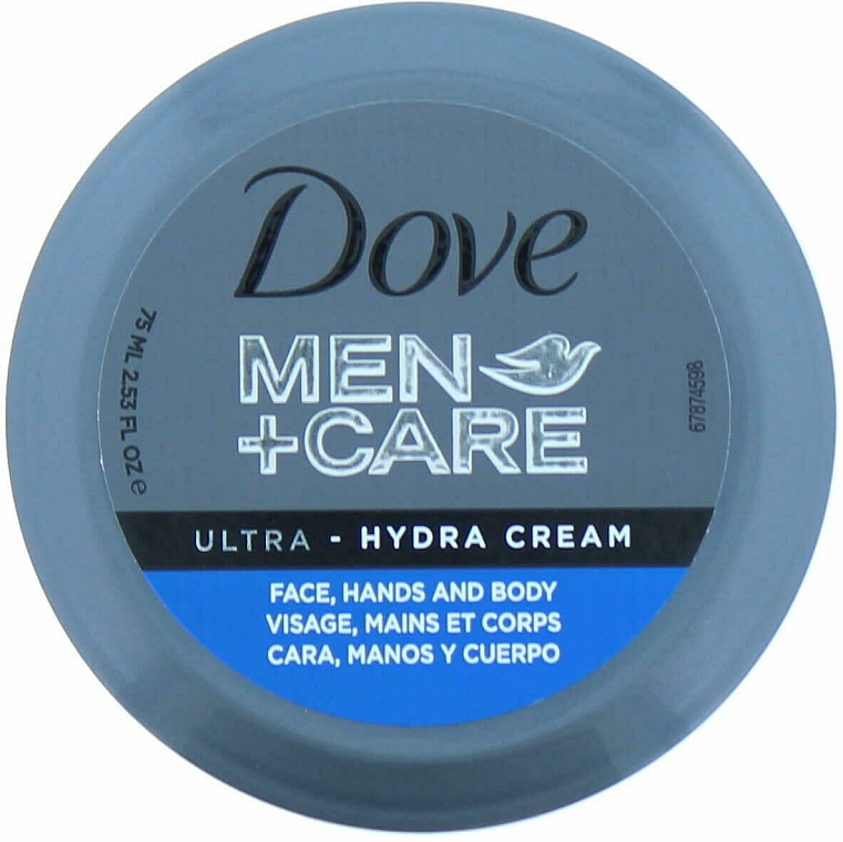 Nawilżający krem do twarzy, rąk i ciała dla mężczyzn - Dove Men + Care Ultra Hydra Cream — фото N1