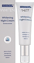 Wybielający krem na noc - Novaclear Whiten Whitening Night Cream — Zdjęcie N2