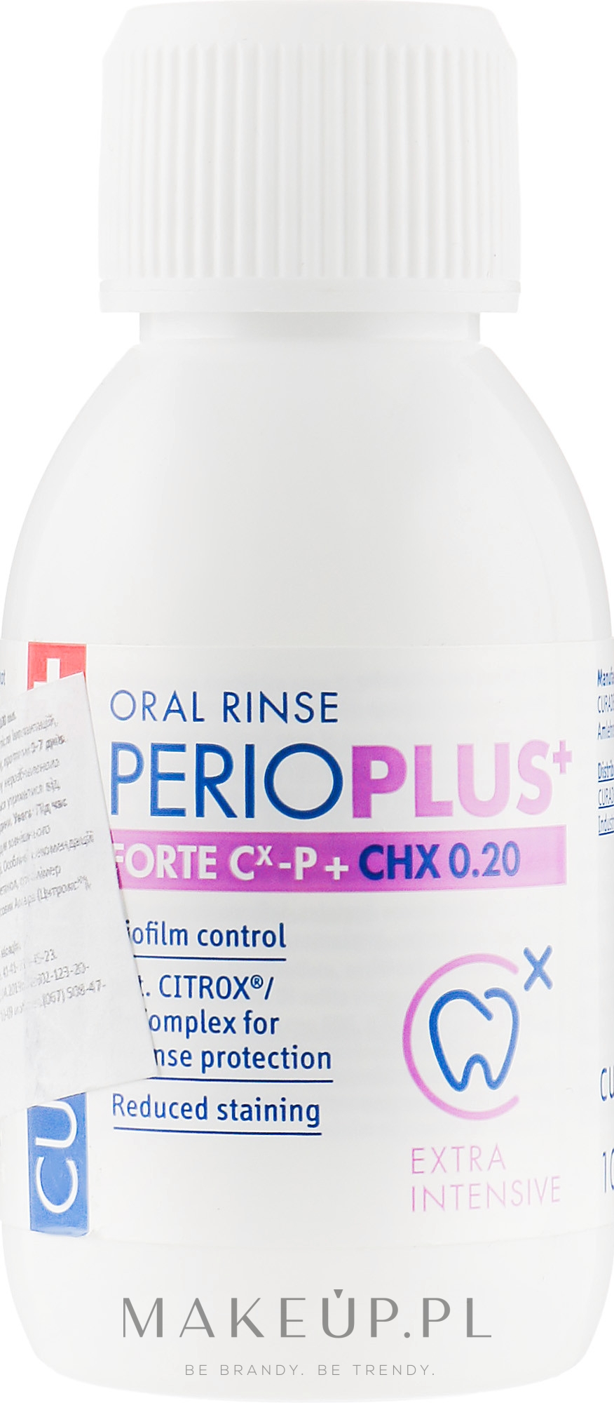 Płyn do płukania jamy ustnej, 0,2% chlorheksydyny - Curaprox Perio Plus+ — Zdjęcie 200 ml