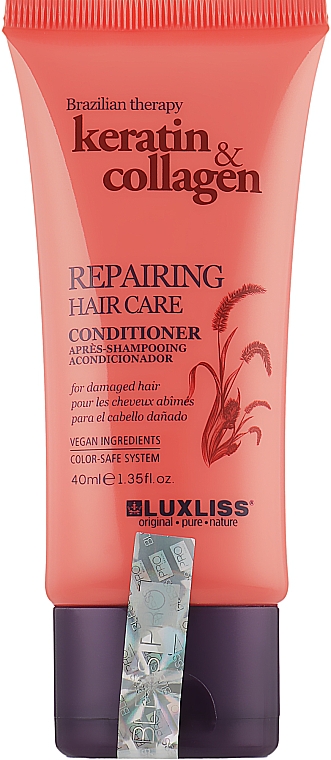 Odżywka regenerująca włosy - Luxliss Repairing Hair Care Conditioner — Zdjęcie N1