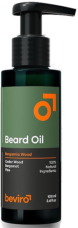 Olejek do brody o drzewnym zapachu - Beviro Beard Oil Bergamia Wood — Zdjęcie N3