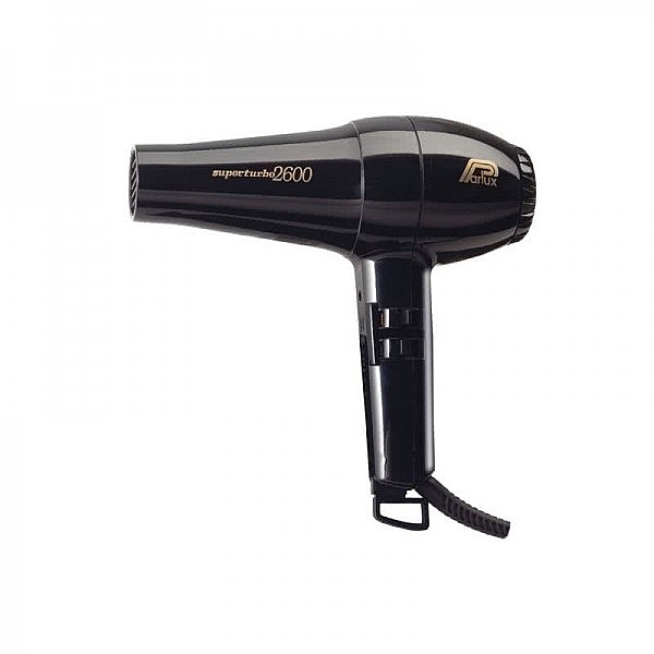 Suszarka do włosów, czarna - Parlux 2600 Superturbo Hair Dryer  — Zdjęcie N1