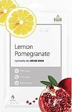 Kup Detoksykująca maseczka do twarzy Cytryna-granat - HnB My Healthy Skin Detox Mask Lemon Pomegranate