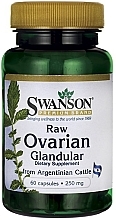 Kup Suplement diety Zdrowie kobiety, 250 mg, 60 szt - Swanson Raw Ovarian Glandular