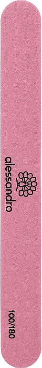 Pilnik do paznokci 100/180 - Alessandro International Professional File Pink — Zdjęcie N1