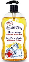 Kup Antybakteryjne mydło w płynie z wyciągiem z aloesu Cytryna - Naturaphy Hand Soap