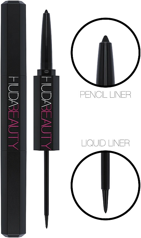 Zestaw - Huda Beauty Ramadan Kit (eyeliner/4ml + false/lash + lash/glue/6.5ml + pouch) — Zdjęcie N4